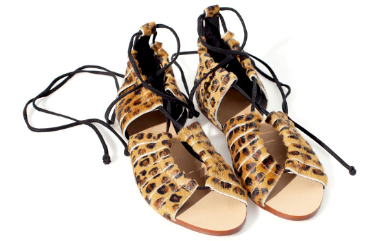 Wanted : les sandales léopard Zara