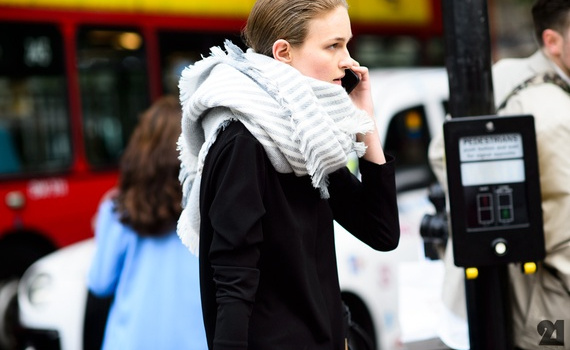 Foulards/écharpes/plaids - Tendances automne/hiver 2014-2015