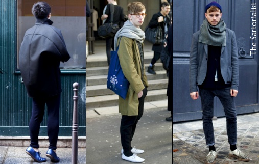 Le bleu - mode homme