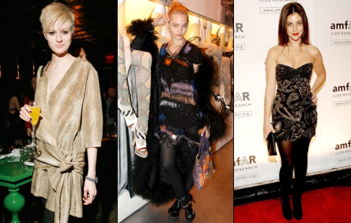 Louise Donegan, Sasha Pivovarova & Julia Restoin Roitfeld