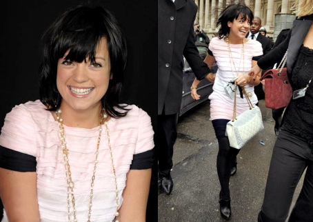 Lily Allen pour Chanel