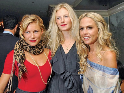 Sienna Miller, Savannah Miller & Rachel Zoe