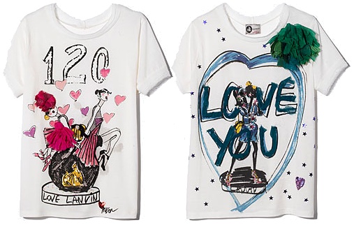 Lanvin, des tee-shirts irrésistibles...