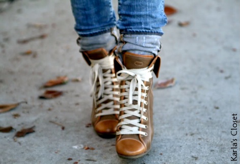 Bottines compensées Chloé