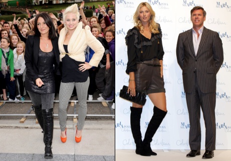 mini jupes et cuissardes