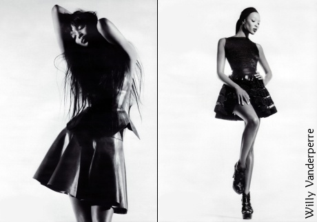 Naomi Campbell pour Vogue Russie