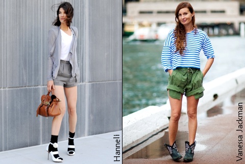Le short d'été