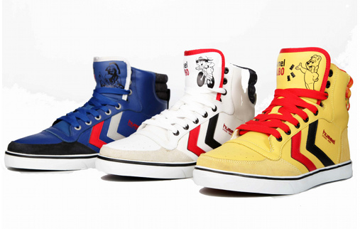 Les sneakers Hummel x Haribo