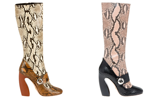 Bottes Prada - Automne/hiver 2011-2012