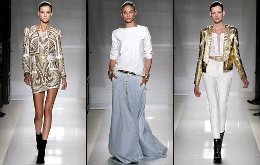 Défilé Balmain - Printemps/été 2012