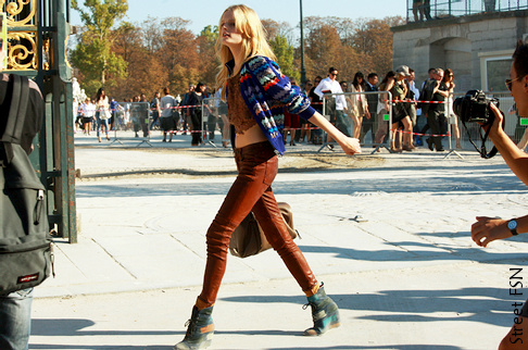 Le style d'Hanne Gaby Odiele