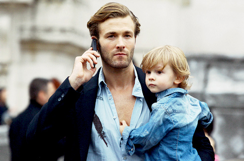 Hudson Kroenig, petit chouchou de Karl Lagerfeld