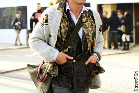 Gilet + blazer = le bon mix