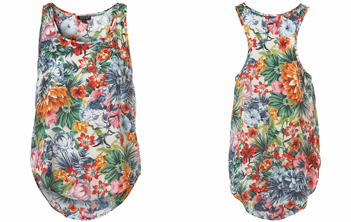 Débardeur hawaïen Topshop