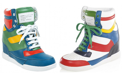 Les sneakers compensées Marc by Marc Jacobs