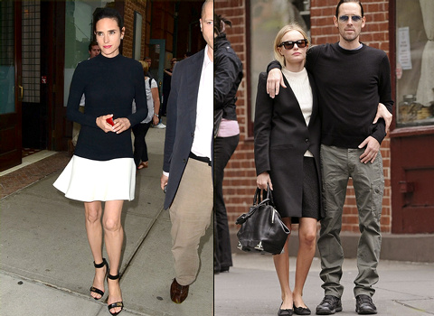 Le look noir et blanc