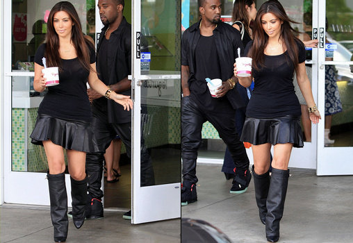 Kim Kardashian, le fashion faux pas