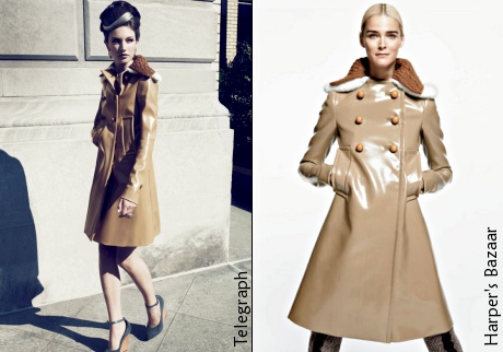 Le caban selon Prada