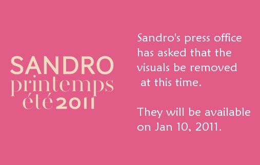 Sandro - Spring/Summer 2011
