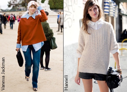 Button-Up Shirt + Pullover