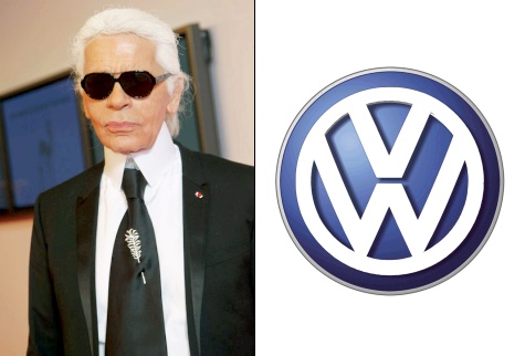 Karl Lagerfeld pour Volkswagen