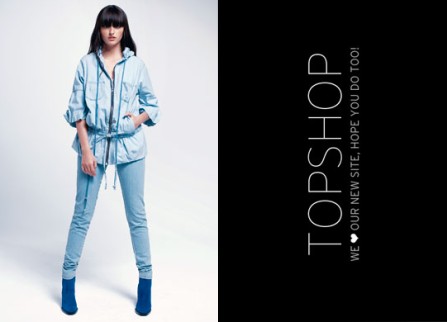 Topshop se lance dans le jean