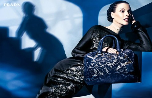 Le sac guipure selon Prada
