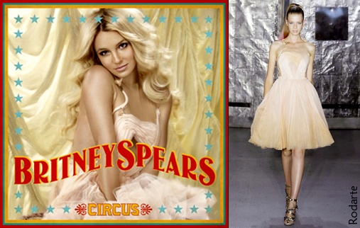 Britney en Rodarte
