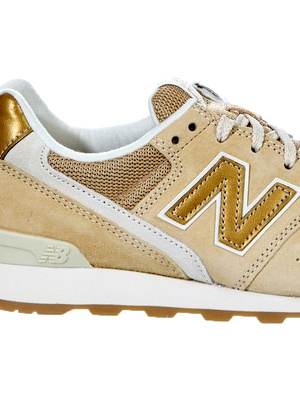 new balance beige et dore