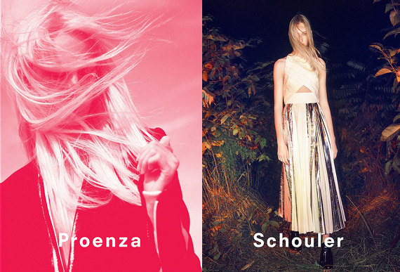 Campagne Proenza Schouler - Printemps/t 2014 - Photo 1