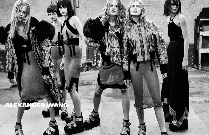 Campagne Alexander Wang - Automne/hiver 2015-2016 - Photo 1