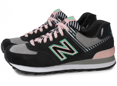 new balance femme noire et rose