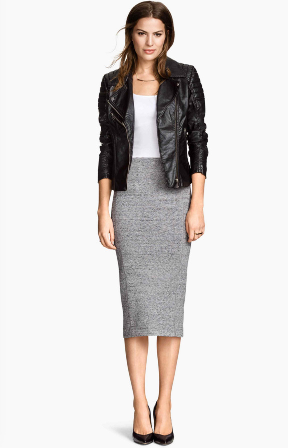 jupe crayon grise taille haute comment la porter en jupe crayon grise taille haute comment la porter en
