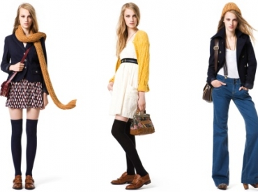 Zara - Looks preppy bohème