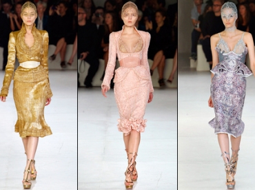 Défilé Alexander McQueen - Printemps/été 2012