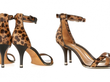 Sandales léopard Givenchy
