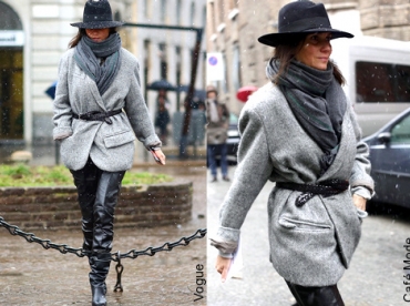 Les vestes ceinturées d'Emmanuelle Alt