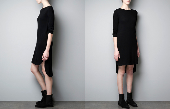 Petite robe noire Zara