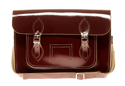 Besace vernie Cambridge Satchel Company