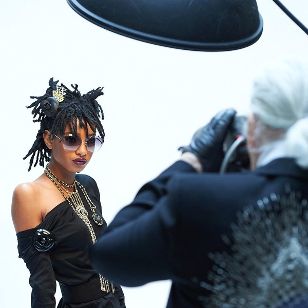 Willow Smith par Karl Lagerfeld