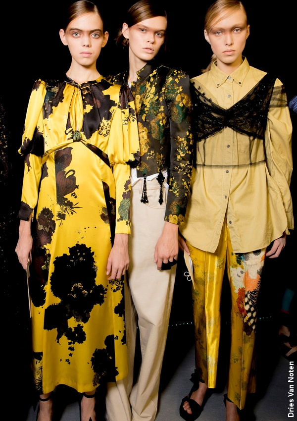 Backstage Dries Van Noten