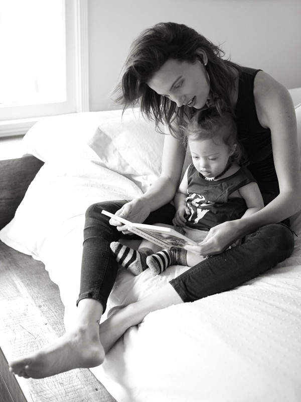 Amanda Booth et son fils