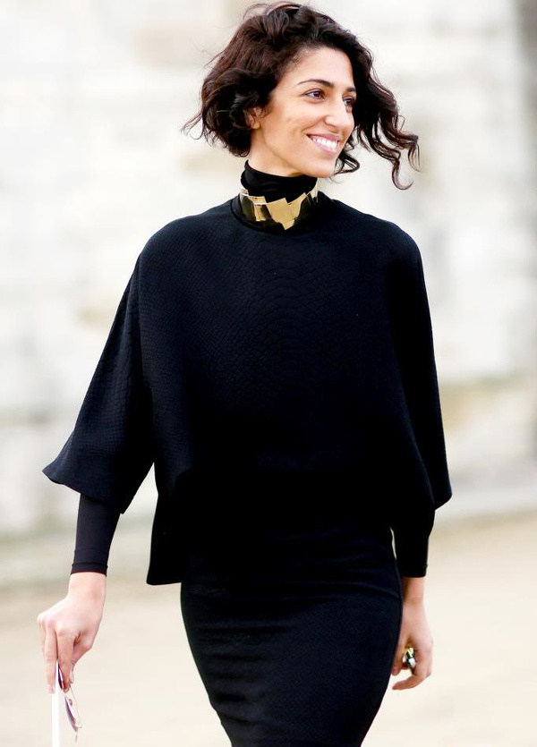 Yasmin Sewell - Total look noir