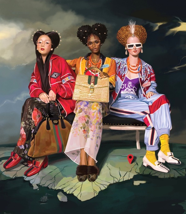 Campagne Gucci printemps/t 2018