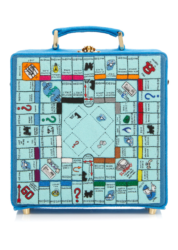 Olympia Le Tan Paris Game Board Box Bag