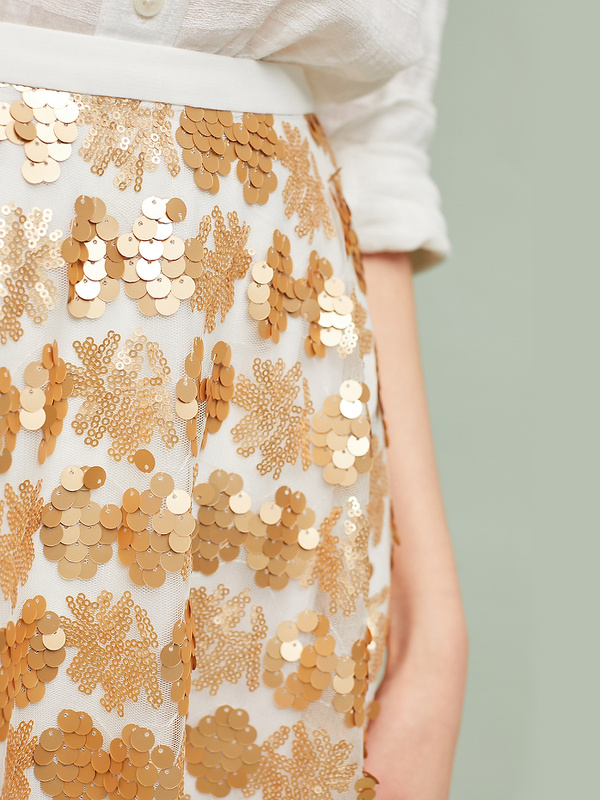 Jupe  sequins Anthropologie