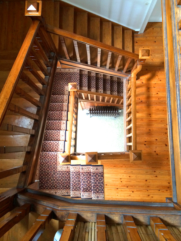 Escalier en bois