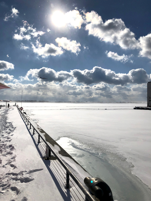 Le lac de Toronto