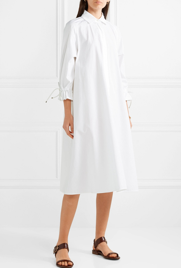 Robe chemise blanche