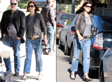 Le jean boyfriend de Kate Walsh